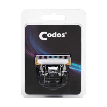 Лезвие для машинки Codos, двустороннее, золотистое, 43 × 12 мм