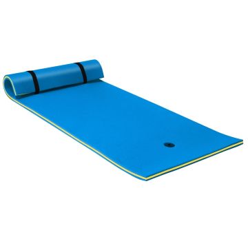 Plūduriuojanti vandens pagalvė, 90 kg, 87 × 36 × 1,5 colio
