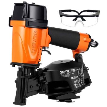 Pneimatiskais jumta naglotājs VEVOR CN45N, 275 × 185 × 115 mm