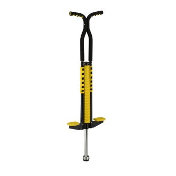 „Pogo“ springa stienis Relaxdays, 25–60 kg, dzeltens, 103 × 29 × 6 cm