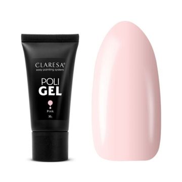 Полигель для ногтей CLARESA Poli Gel Pink
