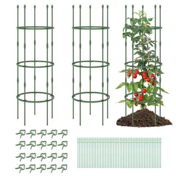 Tomato supports, 3 pcs, Ø 20 × 40 / 60 in