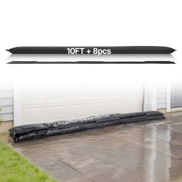 Plūdu barjeras VEVOR YH3050*210, 8 gab, 305 × 21 cm