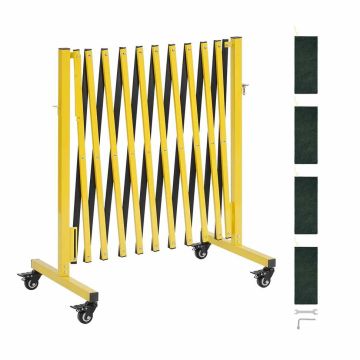 Rūpnieciskā izvelkamā barjera VEVOR XSJ-S-0001, 360–3940 × 470 × 870 mm