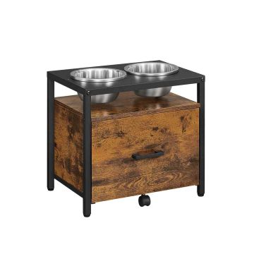 Миски 42x34,3x39 см., коричневые/черные