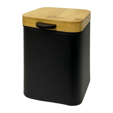 Pie sienas stiprināma atkritumu urna Relaxdays, 3 l, 16,5 × 25 × 16,5 cm