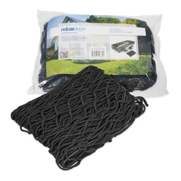 Piekabes kravas tīkls Relaxdays 10012879.0, 1 gab, Melns, 3 × 2 m