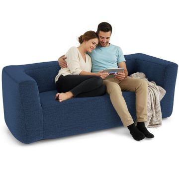 Inflatable two-seater sofa, for two people, 184 × 79 × 67 cm