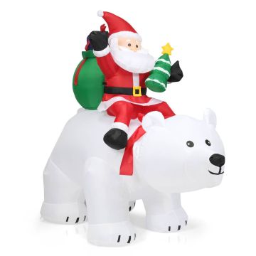 Inflatable Christmas decoration, 200 × 87.5 × 175 cm