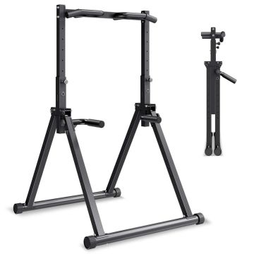 Pievilkšanās stienis VEVOR SJ5000F, 9 augstuma līmeņi, 132 × 112,5 × 144–217 cm