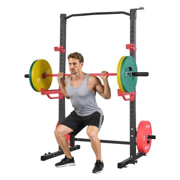 Pietupienu statīvs VEVOR SJ7100F “Power Cage”, daudzfunkcionāls