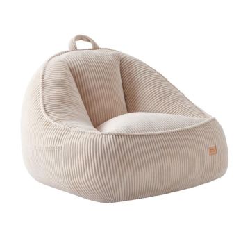 Пуф Mark Adler Comfy 4.0, со спинкой, Бежевый, 23 × 43 × 43 см