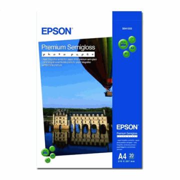 Pusglancēts fotopapīrs Epson Premium Semigloss Photo Paper, 20 loksnes