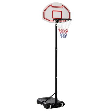 Bērnu basketbola grozs ar statīvu Homcom 73x74x249cm, dažādās krāsās
