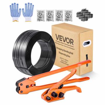 Ручной комплект для обвязки PET-лентой VEVOR CL-PET600, 5 предметов, 265 × 60 × 175 мм