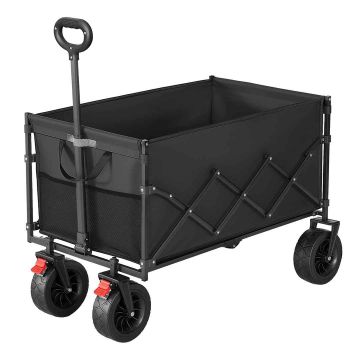 Handcart SONGMICS GFW201G101, 200 l, Black, 55 × 91 × 98 cm