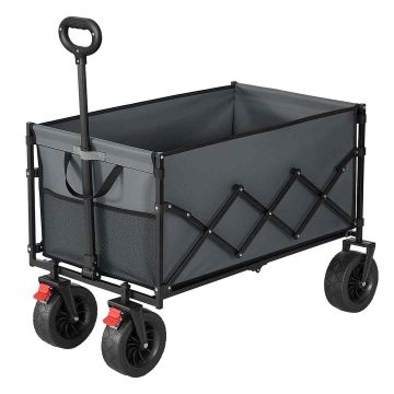 Handcart SONGMICS GFW201G101, 200 l, Gray, 55 × 91 × 98 cm