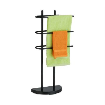 Dvieļu statīvs Relaxdays 10043548.0, 3 turētāji, 39 × 83 × 18 cm