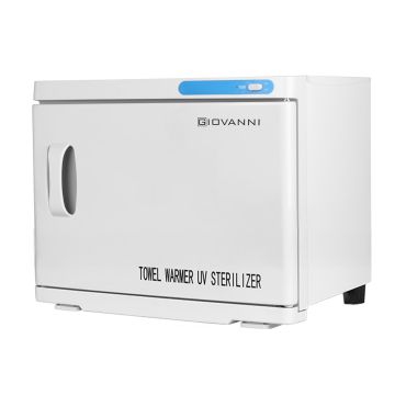 Dvieļu sildītājs ar UV sterilizatoru, 23 l, Balts