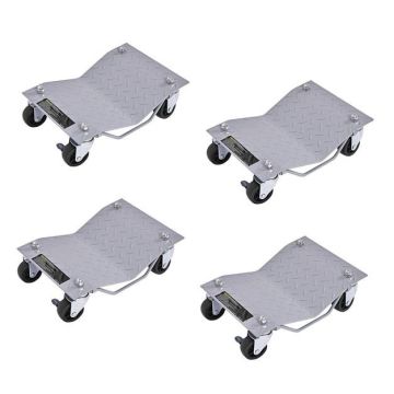 Wheel trolley set, 4 pieces, 41.28 × 30.16 × 11.43 cm