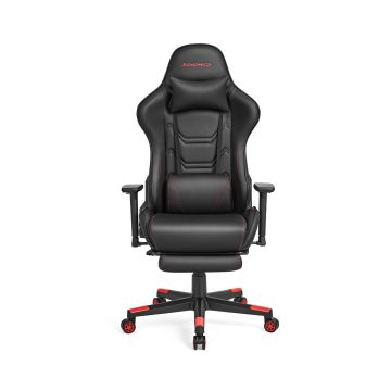 Игровое кресло 70x70x136,5см., черно-красное