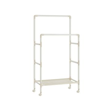 Вешалка для одежды 83x45x162см., белая