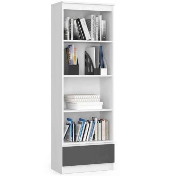 Plaukts NORE R60 CLP, balts/pelēks