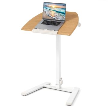 Adjustable height table, Foldable, 65 × 74–109 × 49 cm