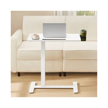 Augstumā regulējams galds VASAGLE LSD600W01, 2 krūžu turētāji, 70 × 65–102 × 40 cm