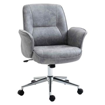 Biroja krēsls 67x69x102cm, pelēkas/sudraba krāsas