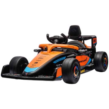 Bērnu elektroauto Aiyaplay 115x67x50cm., melna/oranža