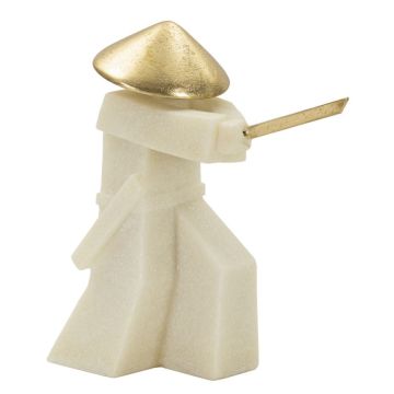 Samuraja statuete Samurai Toku Quarzy A, 34 × 30 × 12 cm