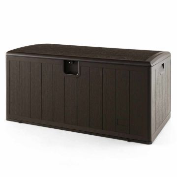 Storage bin, 130 gallons, Brown, 127 × 64.8 × 63.5 cm