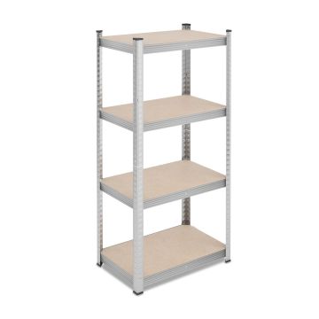 Noliktavas plaukts Relaxdays 10047309.0, 4 plaukti, 60 × 138 × 40 cm