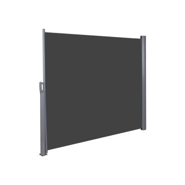 Sānu markīze 160 x 300 cm dūmu pelēka