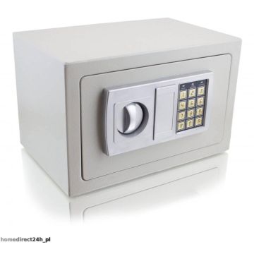 Elektroniskais seifs, gaiši pelēks