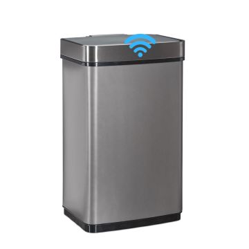 Sensoru atkritumu tvertne Relaxdays, 60 l, 42 × 69,5 × 31 cm