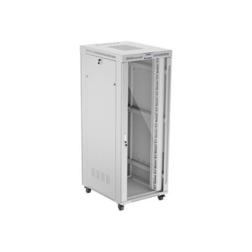 Serveru skapis Lanberg FF01-8042-12SL, 42U, 19 collas, ar LCD