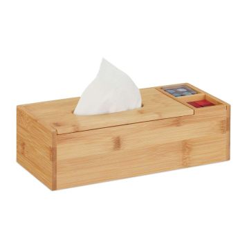 Salvešu kārba Relaxdays, 2 papildu nodalījumi, 9 × 30,5 × 14,5 cm