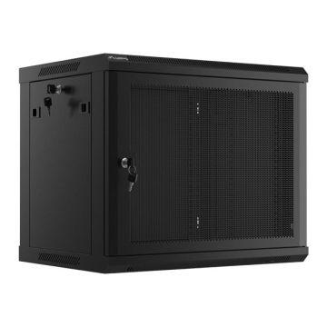 Sienas 19 collu statņu skapis Lanberg WF01-6409-23B, 9U