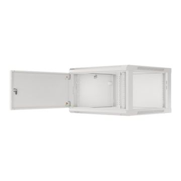 Sienas 19 collu statņu skapis Lanberg WF01-6606-00S, 6U