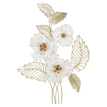 Dekoratīvs sienas panelis Whity, 54 × 73,7 × 6,4 cm