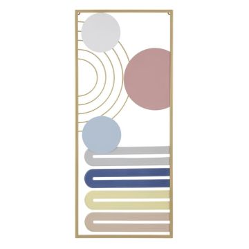 Sienas dekoratīvais panelis Colorful B, 37,5 × 84 × 2 cm
