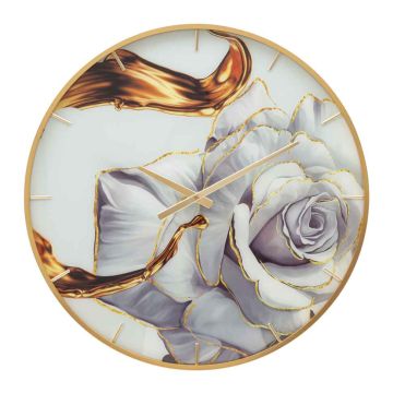 Настенные часы Glass Rose, Ø 60 × 5 см