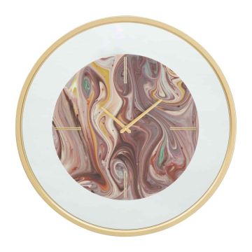 Wall clock MIRROR MIX, Ø 60 × 5 cm