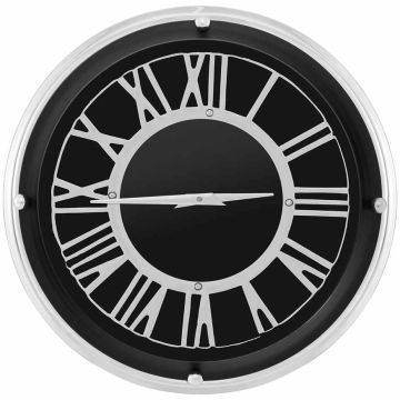 Wall clock, Silver color