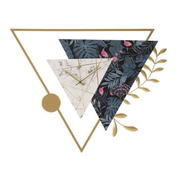 Sienas pulkstenis TRIANGLE, 75 × 59 × 4,5 cm