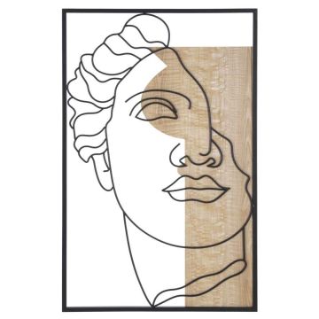 Sienas panelis DAVID A, 50 × 80 × 2 cm
