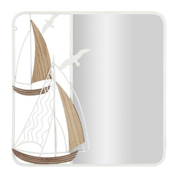 Sienas spogulis Adriatic, 60 × 60 × 4,4 cm