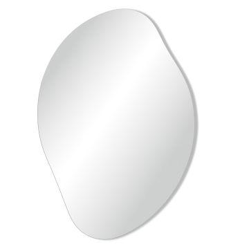 Sienas spogulis SONGMICS LWMB35020BD01, Bez rāmja, 60 × 45 cm